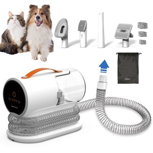 Éliminateur de poils d'animaux OEM ODM, service à guichet unique, <span class=keywords><strong>brosse</strong></span> à poils de chat et de <span class=keywords><strong>chien</strong></span>, 12000Pa, peigne pour chiot, tondeuse, <span class=keywords><strong>aspirateur</strong></span> de toilettage, prise US - Product Image 2