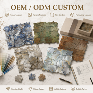 Mosaico per <span class=keywords><strong>Piastrelle</strong></span> da Parete per Cucina, Mosaico per Hotel, Decorazione Domestica a Basso Prezzo - Product Image 3