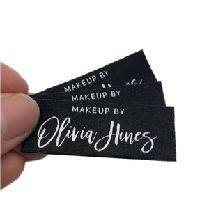 Bán Buôn Tùy Chỉnh Dễ Dàng Để May Trên Quần Áo Nhãn Tùy Chỉnh Dệt Thẻ Vải Nhãn Maker - Product Image 2