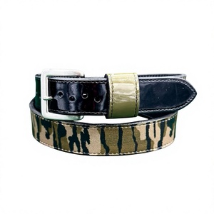 Baseball <b>Belt</b> Reversible Solid Cow Hide <b>Belt</b> with <b>Silver</b> Double Prong <b>Buckle</b> 3D Design Durable Casual Style - Product Image 1