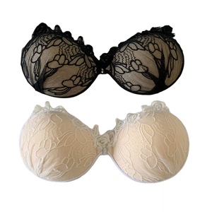 Accesorios Íntimos Talla Pequeña, Copa con Encaje Grueso Bordado, Parche para el Pecho para Vestido <span class=keywords><strong>de</strong></span> Novia, Diseño Antideslizante, Sexy - Product Image 6