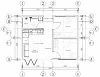 Maisons préfabriquées haut de gamme en structure acier imperméable avec panneaux muraux composites pour usage hôtelier, isolation thermique complète, marque YH, garantie 1 an