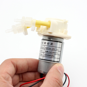 Pompe péristaltique miniature JYY(<span class=keywords><strong>B</strong></span>)-RD-3-I 24V 4W 50-60ml/min pour la circulation d'encre blanche DTF, pompe à encre usagée pour imprimante UV XP600 TX800 - Product Image 2