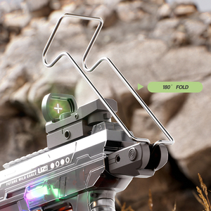 Nouveau pistolet à eau Uzi, jeux de plein air, 800 ml, rechargeable, puissant, automatique, électrique, pistolet à eau lumineux à LED pour enfants et adultes - Product Image 4