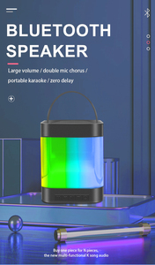 Quà Tặng Loa Siêu Trầm Không Dây Sexy <span class=keywords><strong>Mini</strong></span> Bluetooth Xách Tay Chuyên Nghiệp DJ Đảng <span class=keywords><strong>Microphone</strong></span> Karaoke Loa - Product Image 2