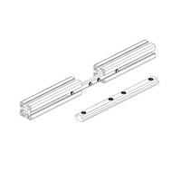 Connecteur en T pour profilés en aluminium – Pièce de raccordement linéaire pour assemblage de cadres d'extrusion 2020, 3030, 4040 – Vente en gros