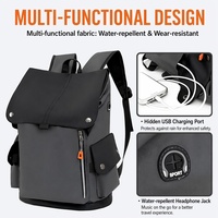 Mochila para Portátil USB Reflectante al por Mayor, Impermeable, de Oxford, Gran Capacidad, Informal, para Viajes y Escuela