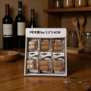 Tappo per Bottiglia da Cucina 3 2.2*3.6Cm Confezione da 2 Pezzi - Product Image 2