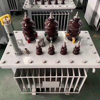 Transformateur hermétique triphasé immergé dans l'huile 100 kVA 10 kV 50 Hz/60 Hz sans entretien pour hôtels monophasé/triphasé