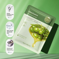 Masker Wajah Lembaran Han Chan Blueberry Aloe Cucumber 30g Melembapkan Mencerahkan Kulit untuk Semua Jenis Kulit Asli Grosir