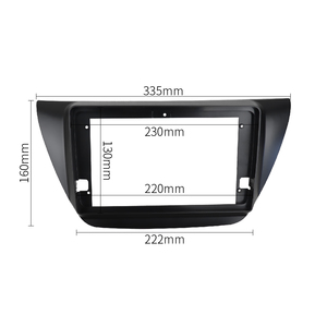 Tomestif — kit d'installation du tableau de bord pour MITSUBISHI LANCER IX 2006, cadre stéréo, GPS, lecteur DVD, cadre Surround - Product Image 2
