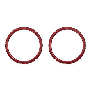 EXtremeRate Anneaux d'accentuation personnalisés de remplacement rouge carmin pour manette PS5 BDM-010/020/030/040/050 - Product Image 2