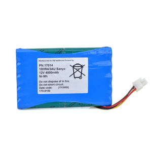 12V 4000Mah Ni-Mh 10hr4/3au, 17014 Batterij Compatibel Voor Ges/5 Compact, <span class=keywords><strong>Ge</strong></span> Datex-Ohmeda S/5cam, Datex-Ohmeda S/5 Patiëntmonitor - Product Image 1