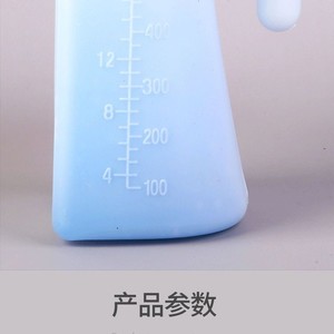 Urinoir sur pied 1200 ml en PP avec bec souple pour femmes, personnes âgées alitées, usage domestique - Product Image 4