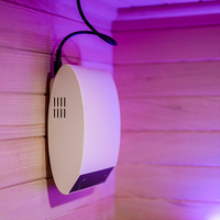 Sauna infrarouge électrique moderne pour une personne, en bois massif, pour l'intérieur