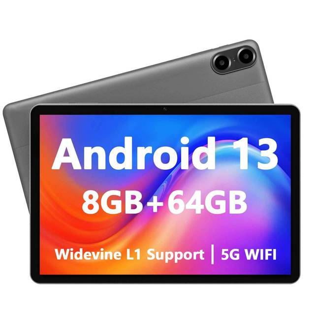 E10 Tablet 10.1 Inch New Design Educational Tablet with Octa Core 8GB RAM 64GB Storage Wi-Fi Android Tablet
