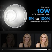 Flash de Studio Professionnel Godox SK400II-V SK400IIV 400 Ws Monolight de Studio avec Lampe Pilote LED