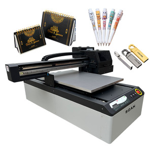 <span class=keywords><strong>Stampante</strong></span> Piana UV 6090 a Getto d'Inchiostro Multifunzionale, Stampanti Digitali a Getto d'Inchiostro LED 3D per Penne, Bottiglie, Cover per Telefono, Etichette in Cristallo - Product Image 1