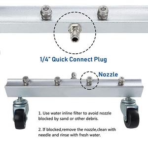 Boquilla de Lavadora a Presión Sulai Machinery de 32 Pulgadas de Acero Inoxidable con Rueda Giratoria para Limpieza de Pisos de Automóviles y Desengrasado - Product Image 5