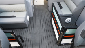 <span class=keywords><strong>Bateau</strong></span> de pêche à ponton en aluminium ECOCAMPOR F-16, 16 pieds, 6 personnes, avec options de <span class=keywords><strong>moteur</strong></span> et réservoir à poissons - Product Image 5