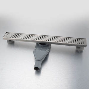 ห้องน้ำในโรงแรมทำจากพลาสติก PVC สแตนเลสระบายน้ำได้หลายสีทันสมัยระบายน้ำบนพื้นได้ตามต้องการ - Product Image 4