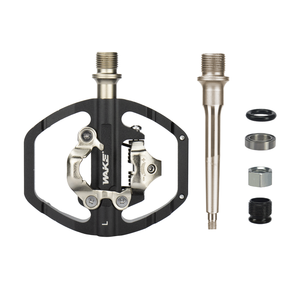 WAKE-<span class=keywords><strong>pedales</strong></span> de bicicleta de montaña de doble cara, autobloqueo <span class=keywords><strong>SPD</strong></span>, ajuste de tensión, Clip giratorio - Product Image 5