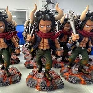 รูปปั้นตัวการ์ตูน24ซม. รูปตัวการ์ตูนรูปแบบ1ชิ้นสำหรับเด็กรูปปั้นอะนิเมะทำจาก PVC สำหรับเป็นของขวัญ - Product Image 2