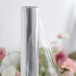 OPP thickened film flower wrapping paper fully transparent floral cellophane plastic paper waterproof paper wrapped in floral pa