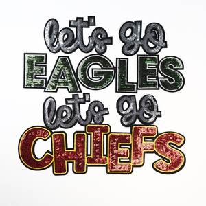 Wholesale Lron on Clothes Embroidery Custom Patches Baseball Sports Embroidered Patches for Clothing - Product Image 4