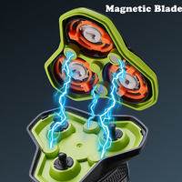 Rasoir électrique à triple lames magnétiques flottantes pour hommes Rasoir électrique rechargeable par USB Type-C Rasoir électrique pour hommes