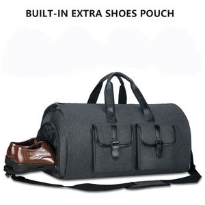BSCI factory Luxury Large <b>Ladies</b> <b>Weekend</b> Duffel <b>Bag</b> Suit <b>Bag</b> Carry On fashion Convertible Women Garment <b>Bag</b> - Product Image 4
