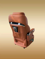 Kursi Mobil Mewah Berpemanas dan Berputar dengan Motor Listrik untuk Van, Minibus, RV, Modifikasi Interior Savana, Carnival, Hiace