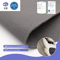 Tissu laminé haute densité en mousse tricotée, tissu composite uni, rembourrage d'épaule pour sac à dos garçon, mailles