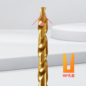 Foret évasé à lame argentée pour acier, sans revêtement, à queue ronde, foret à chanfreiner, personnalisable OEM - Product Image 5