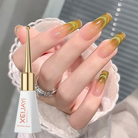 XEIJAYI Vente en gros – Vernis à ongles gel UV Macaron Candy 6 couleurs 10 ml pour nail art DIY avec violet prune – Fournisseur d'usine