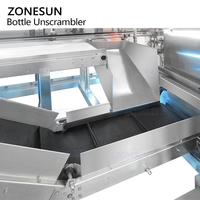 Machine de tri robotisée à guidage visuel ZONESUN ZS-LP350 entièrement automatique pour bouteilles en plastique irrégulières, rondes et carrées