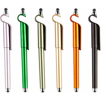 Stylo Roller Métallique Premium 0,5 mm Encre Noire Logo Personnalisé Stylos à Bille Rollerball de Luxe pour Bureau École Cadeaux Fournitures