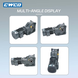 กล่องเกียร์/ตัวลดความเร็ว CWCD K Series แบบ Helical Bevel รองรับ OEM แรงบิดสูง เสริมเหล็ก 0-1800 รอบต่อนาที 1.8-2430 นิวตันเมตร แบบ <span class=keywords><strong>Blange</strong></span>/Foot - Product Image 2