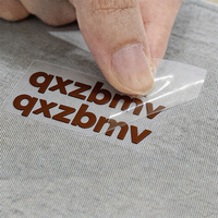 Étiquettes de vêtements en silicone 3D stéréo de haute qualité, personnalisation professionnelle, impression par transfert thermique