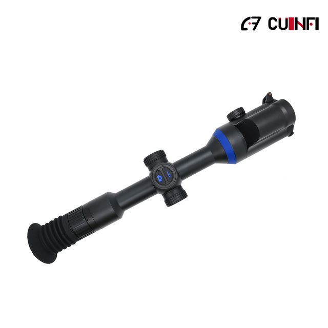 612 LRF 640x512 Thermal Hunting Scope Waterproof 2600m NETD18mk F50 Lens 2.8-22.4x Zoom 1024x768 Video 12hrs Battery