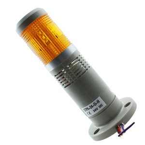 STP5-24-O-H 1 Lớp Màu Cam LED Cảnh Báo Ánh Sáng DC 24 V Ánh Sáng Tháp Buzzer - Product Image 3