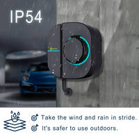 16A 32A Smart Wallbox EV-Ladestation 7kW 11kW 22kW für Elektrofahrzeuge WLAN APP RFID mit Typ 2 Schutzabdeckung Steckdose Kabellos