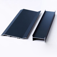 Grille de ventilation en alliage d'aluminium, persienne extérieure anti-pluie pour fenêtre, pour applications extérieures de bâtiments