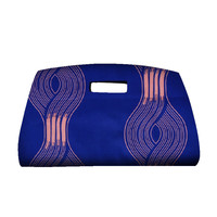 Sac à chaîne imprimé africain traditionnel pour femmes, fait à la main en tissu imprimé ciré africain, sacs à main mode pour femmes Ankara