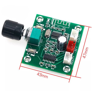 Siêu rõ ràng Blu 5.0 PAM8403 công suất thấp tự làm loa không dây bảng khuếch đại kép 5W - Product Image 3