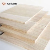 ONSUN Nouveau Bois de Paulownia Chinois Prix du Bois Planche de Bois Paulownia Bois Massif
