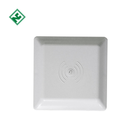 Lecteur de balises passives UHF RFID longue portée, lecteur intégré UHF RFID passif 8DBI RS232/RS485 USB pour contrôle d'accès