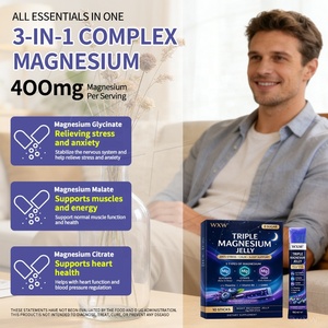 Complejo Triple <span class=keywords><strong>de</strong></span> <span class=keywords><strong>Magnesio</strong></span> Personalizable al por Mayor con Arándanos y Lavanda para Relajación Muscular y Sueño Reparador - Product Image 4