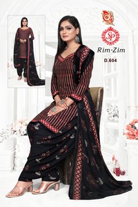 Material de vestido de diseñador para hacer Salwar Kameez y tela de ropa paquistaní 100% tela de poliéster - Product Image 2