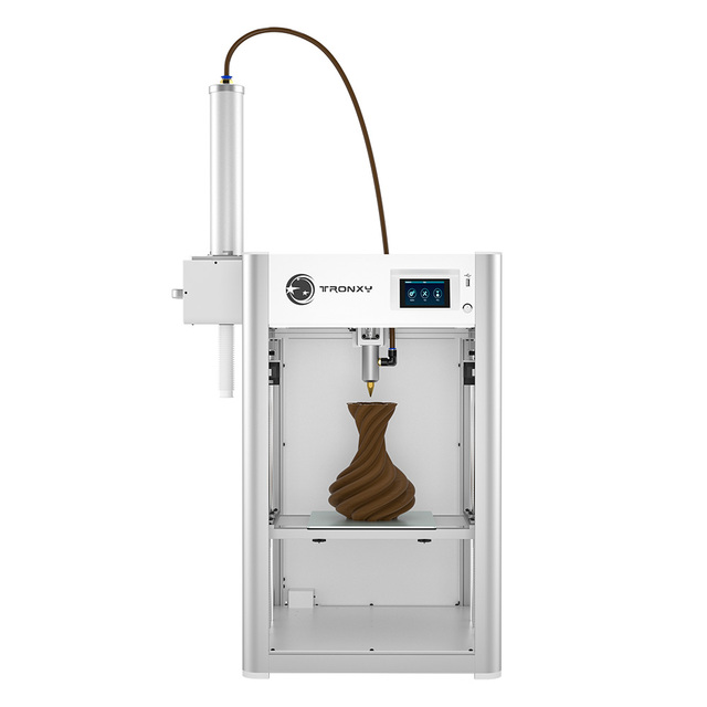 MOORE X2540 Ceramic Impresora 3d Printer Large Size Assembled Ceramic Slurry Red Porcelain 255*255*400mm Clay 3d Printer